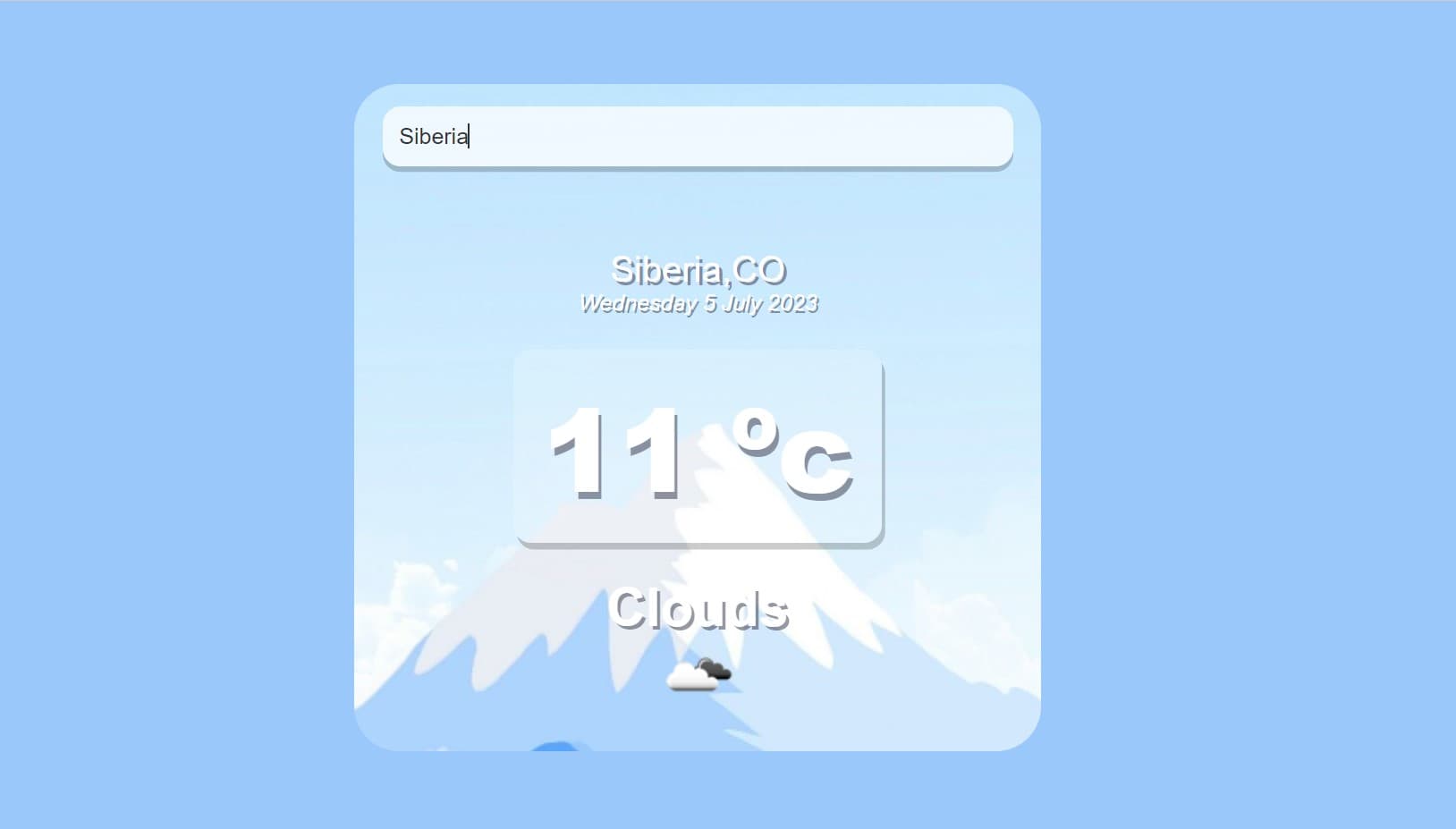 Weather App screenshot 2
